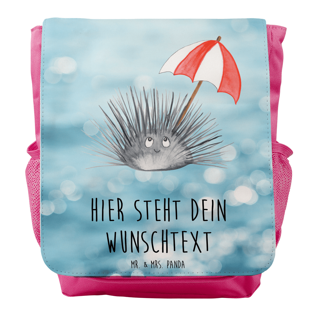 Personalisierter Kinderrucksack Seeigel Personalisierter Rucksack, Kinderrucksack mit Wunschnamen, Kinder Rucksack personalisiert, Rucksack Kindergröße mit Name, Kleiner Rucksack mit individuellem Text, Rucksack mit eigenem Namen, Individueller Kinderrucksack, Rucksack mit Wunschtext, Personalisierter Rucksack für Kinder<br />Kinder Rucksack mit eigenem Design, Meerestiere, Meer, Urlaub, Seeigel, Achtsamkeit, Selbstakzeptanz, Selbstliebe, Hier und Jetzt, Leben, Lebe