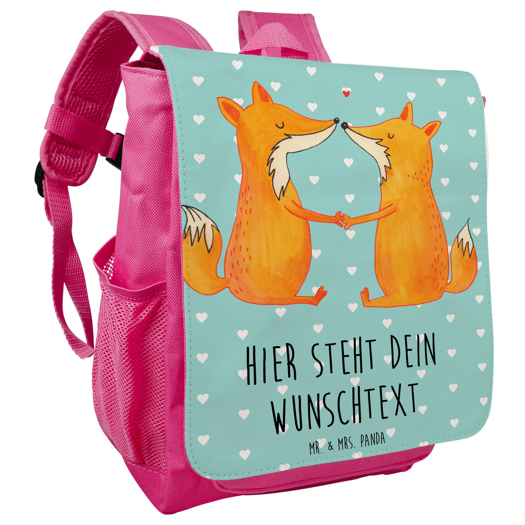 Personalisierter Kinderrucksack Füchse Liebe Personalisierter Rucksack, Kinderrucksack mit Wunschnamen, Kinder Rucksack personalisiert, Rucksack Kindergröße mit Name, Kleiner Rucksack mit individuellem Text, Rucksack mit eigenem Namen, Individueller Kinderrucksack, Rucksack mit Wunschtext, Personalisierter Rucksack für Kinder<br />Kinder Rucksack mit eigenem Design, Fuchs, Füchse, Fox, Liebe, Liebespaar, Paar, Partner, Freundin, Freund, Ehe, Verlobte, Ehemann, Ehefrau, Liebesbeweis