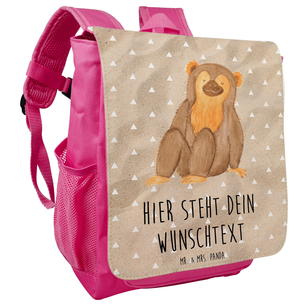 Personalisierter Kinderrucksack Affe Personalisierter Rucksack, Kinderrucksack mit Wunschnamen, Kinder Rucksack personalisiert, Rucksack Kindergröße mit Name, Kleiner Rucksack mit individuellem Text, Rucksack mit eigenem Namen, Individueller Kinderrucksack, Rucksack mit Wunschtext, Personalisierter Rucksack für Kinder<br />Kinder Rucksack mit eigenem Design, Afrika, Wildtiere, Affe, Äffchen, Affen, Selbstliebe, Respekt, Motivation, Selbstachtung, Liebe, Selbstbewusstsein, Selfcare