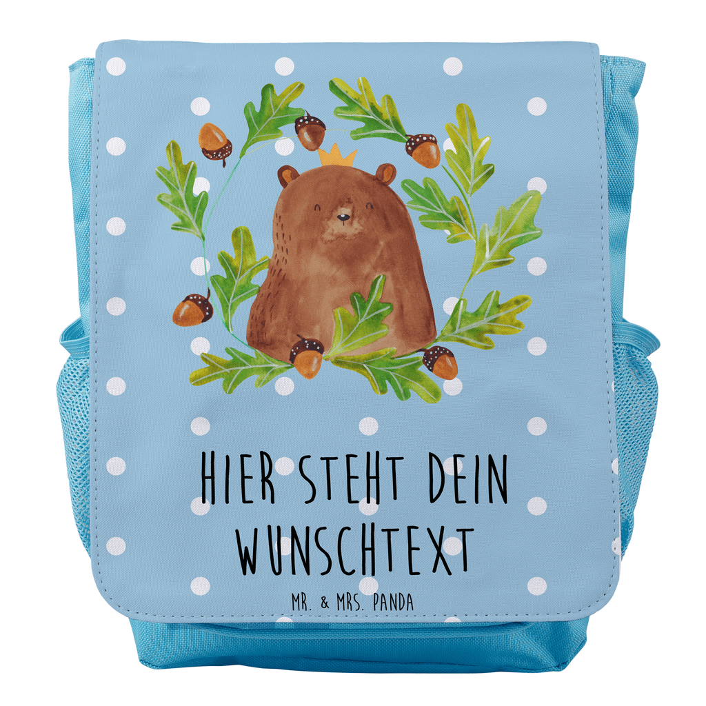 Personalisierter Kinderrucksack Bär König Personalisierter Rucksack, Kinderrucksack mit Wunschnamen, Kinder Rucksack personalisiert, Rucksack Kindergröße mit Name, Kleiner Rucksack mit individuellem Text, Rucksack mit eigenem Namen, Individueller Kinderrucksack, Rucksack mit Wunschtext, Personalisierter Rucksack für Kinder<br />Kinder Rucksack mit eigenem Design, Bär, Teddy, Teddybär, Papa, Papa Bär, bester Vater, bester Papa, weltbester Papa, Vatertag, Vater, Dad, Daddy, Papi