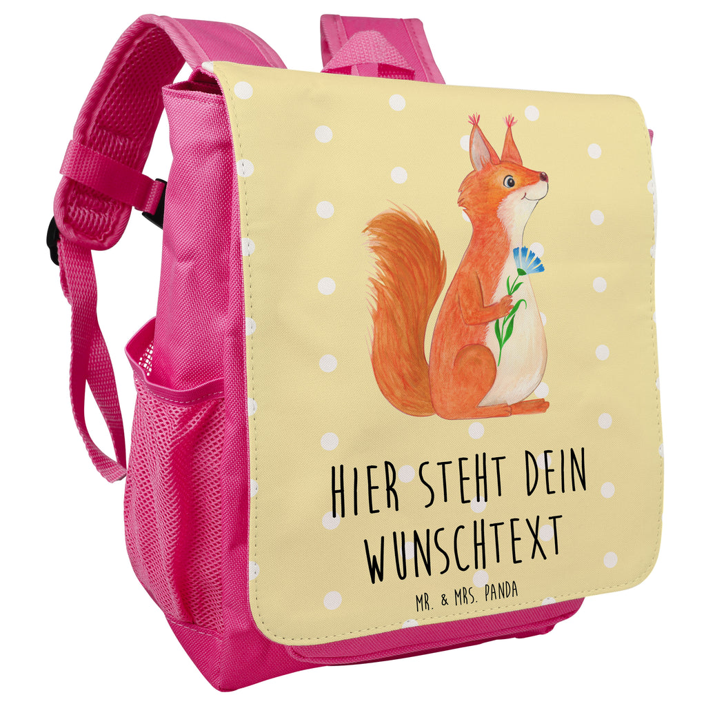 Personalisierter Kinderrucksack Eichhörnchen Blume Personalisierter Rucksack, Kinderrucksack mit Wunschnamen, Kinder Rucksack personalisiert, Rucksack Kindergröße mit Name, Kleiner Rucksack mit individuellem Text, Rucksack mit eigenem Namen, Individueller Kinderrucksack, Rucksack mit Wunschtext, Personalisierter Rucksack für Kinder<br />Kinder Rucksack mit eigenem Design, Tiermotive, Gute Laune, lustige Sprüche, Tiere, Eichhörnchen, Eichhorn, Spruch positiv, Lachen, Spaß, Motivation Sprüche, Motivation Bilder, glücklich Spruch, Spruch Deko