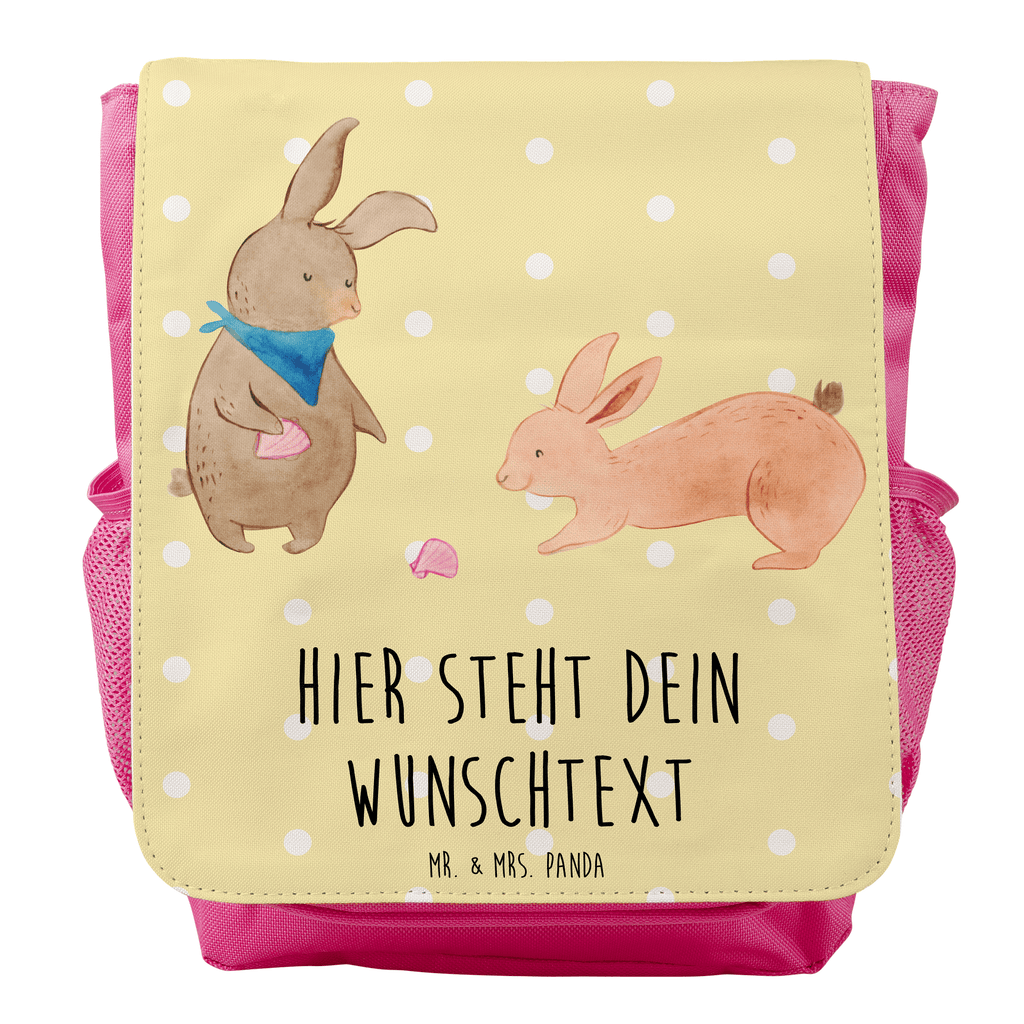 Personalisierter Kinderrucksack Hasen Muschel Personalisierter Rucksack, Kinderrucksack mit Wunschnamen, Kinder Rucksack personalisiert, Rucksack Kindergröße mit Name, Kleiner Rucksack mit individuellem Text, Rucksack mit eigenem Namen, Individueller Kinderrucksack, Rucksack mit Wunschtext, Personalisierter Rucksack für Kinder<br />Kinder Rucksack mit eigenem Design, Familie, Vatertag, Muttertag, Bruder, Schwester, Mama, Papa, Oma, Opa, Hasen, beste Freundin, Freundin, Freundinnen, best friends, BFF, Muscheln sammeln, Muscheln, Meer