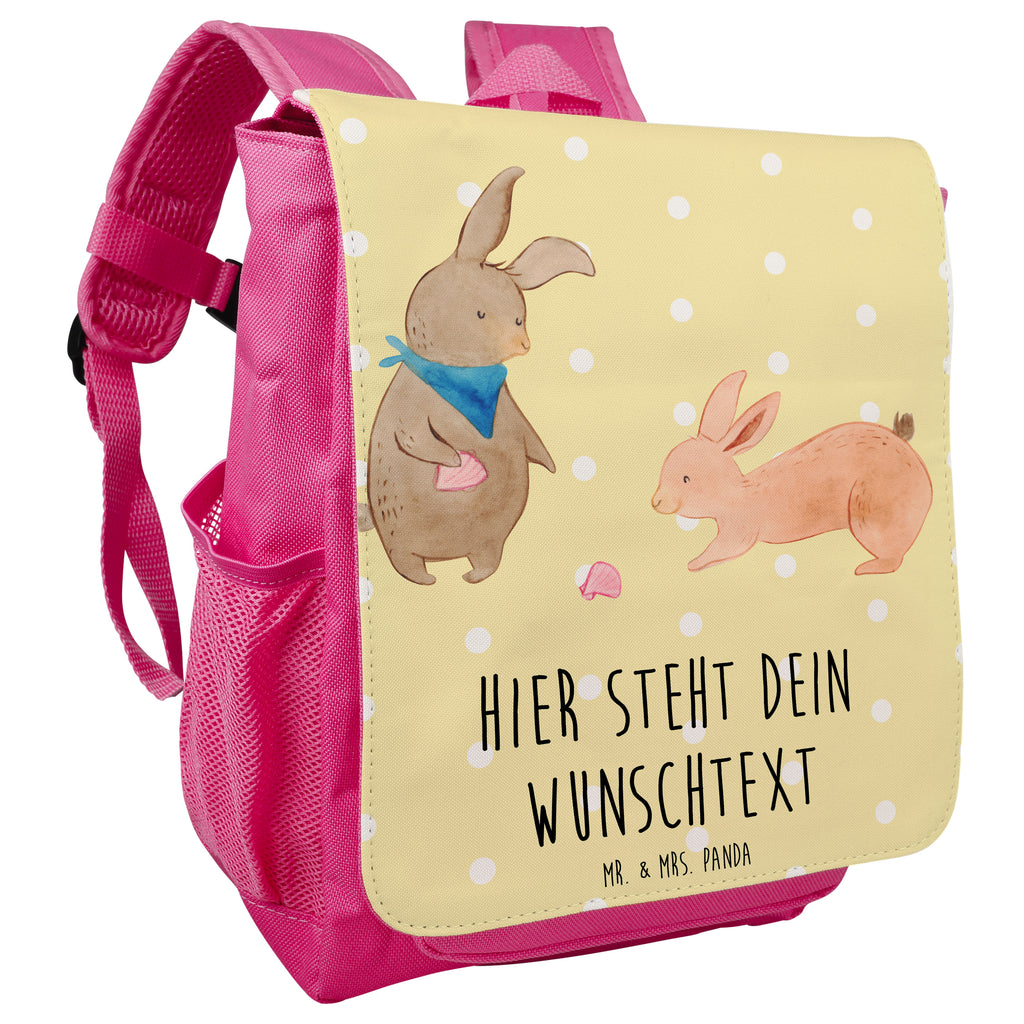 Personalisierter Kinderrucksack Hasen Muschel Personalisierter Rucksack, Kinderrucksack mit Wunschnamen, Kinder Rucksack personalisiert, Rucksack Kindergröße mit Name, Kleiner Rucksack mit individuellem Text, Rucksack mit eigenem Namen, Individueller Kinderrucksack, Rucksack mit Wunschtext, Personalisierter Rucksack für Kinder<br />Kinder Rucksack mit eigenem Design, Familie, Vatertag, Muttertag, Bruder, Schwester, Mama, Papa, Oma, Opa, Hasen, beste Freundin, Freundin, Freundinnen, best friends, BFF, Muscheln sammeln, Muscheln, Meer