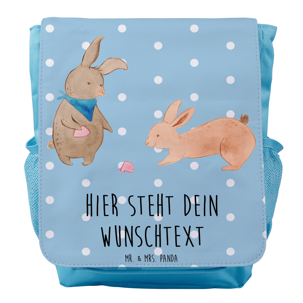 Personalisierter Kinderrucksack Hasen Muschel Personalisierter Rucksack, Kinderrucksack mit Wunschnamen, Kinder Rucksack personalisiert, Rucksack Kindergröße mit Name, Kleiner Rucksack mit individuellem Text, Rucksack mit eigenem Namen, Individueller Kinderrucksack, Rucksack mit Wunschtext, Personalisierter Rucksack für Kinder<br />Kinder Rucksack mit eigenem Design, Familie, Vatertag, Muttertag, Bruder, Schwester, Mama, Papa, Oma, Opa, Hasen, beste Freundin, Freundin, Freundinnen, best friends, BFF, Muscheln sammeln, Muscheln, Meer