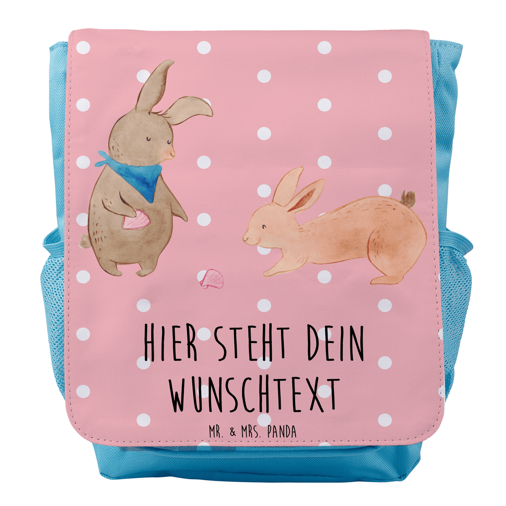 Personalisierter Kinderrucksack Hasen Muschel Personalisierter Rucksack, Kinderrucksack mit Wunschnamen, Kinder Rucksack personalisiert, Rucksack Kindergröße mit Name, Kleiner Rucksack mit individuellem Text, Rucksack mit eigenem Namen, Individueller Kinderrucksack, Rucksack mit Wunschtext, Personalisierter Rucksack für Kinder<br />Kinder Rucksack mit eigenem Design, Familie, Vatertag, Muttertag, Bruder, Schwester, Mama, Papa, Oma, Opa, Hasen, beste Freundin, Freundin, Freundinnen, best friends, BFF, Muscheln sammeln, Muscheln, Meer