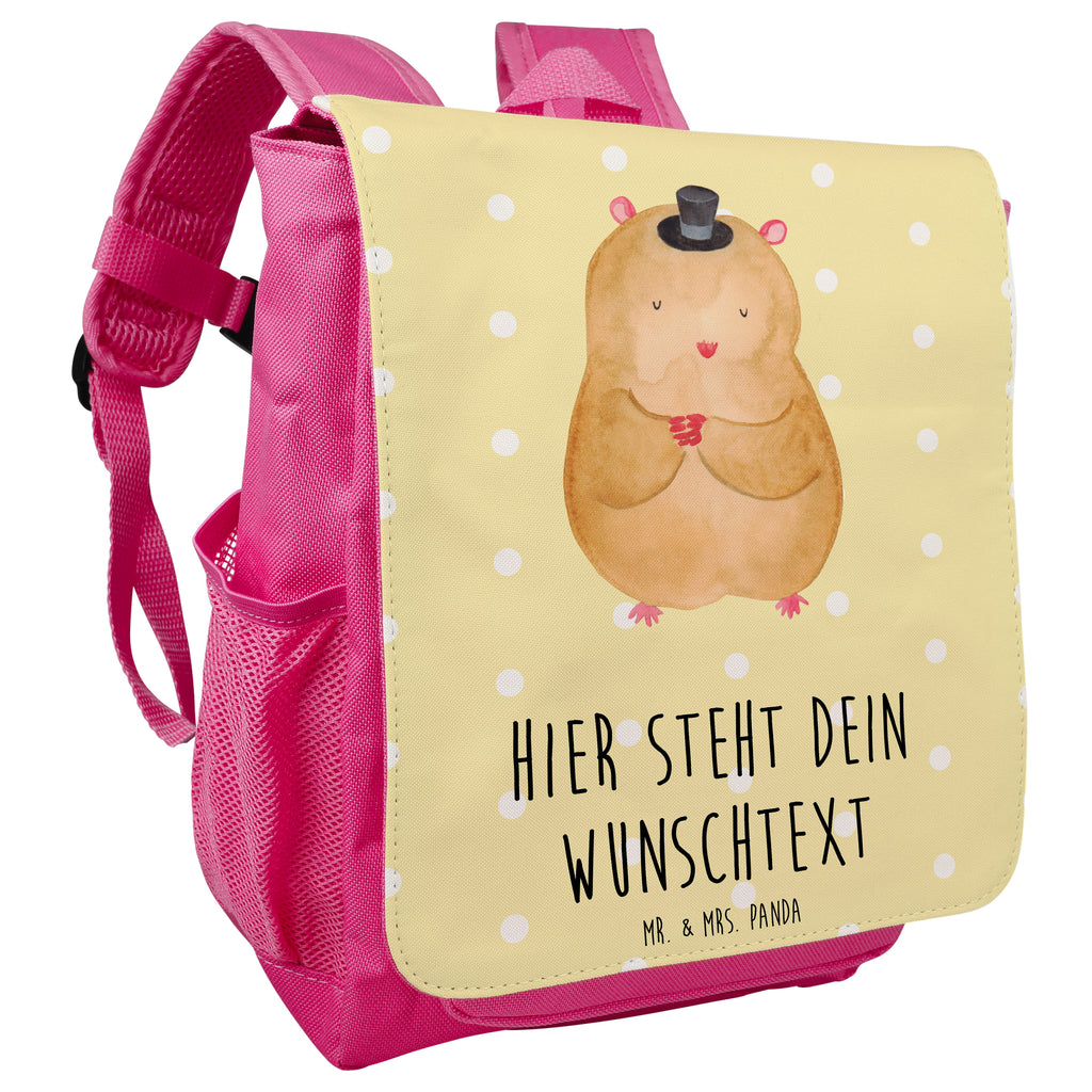Personalisierter Kinderrucksack Hamster mit Hut Personalisierter Rucksack, Kinderrucksack mit Wunschnamen, Kinder Rucksack personalisiert, Rucksack Kindergröße mit Name, Kleiner Rucksack mit individuellem Text, Rucksack mit eigenem Namen, Individueller Kinderrucksack, Rucksack mit Wunschtext, Personalisierter Rucksack für Kinder<br />Kinder Rucksack mit eigenem Design, Tiermotive, Gute Laune, lustige Sprüche, Tiere, Hamster, Hut, Magier, Zylinder, Zwerghamster, Zauberer, Houdini