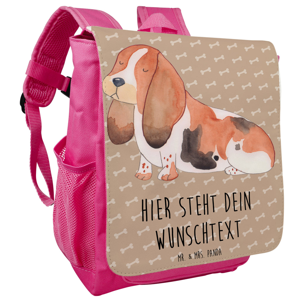 Personalisierter Kinderrucksack Hund Basset Hound Personalisierter Rucksack, Kinderrucksack mit Wunschnamen, Kinder Rucksack personalisiert, Rucksack Kindergröße mit Name, Kleiner Rucksack mit individuellem Text, Rucksack mit eigenem Namen, Individueller Kinderrucksack, Rucksack mit Wunschtext, Personalisierter Rucksack für Kinder<br />Kinder Rucksack mit eigenem Design, Hund, Hundemotiv, Haustier, Hunderasse, Tierliebhaber, Hundebesitzer, Sprüche, Basset Hound, Basset, Hundeliebe, kinderlos
