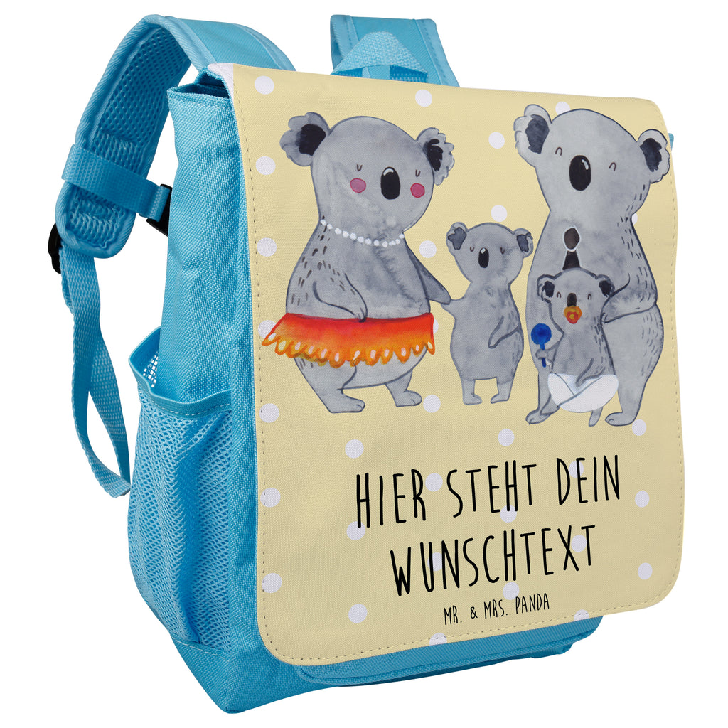 Personalisierter Kinderrucksack Koala Familie Personalisierter Rucksack, Kinderrucksack mit Wunschnamen, Kinder Rucksack personalisiert, Rucksack Kindergröße mit Name, Kleiner Rucksack mit individuellem Text, Rucksack mit eigenem Namen, Individueller Kinderrucksack, Rucksack mit Wunschtext, Personalisierter Rucksack für Kinder<br />Kinder Rucksack mit eigenem Design, Familie, Vatertag, Muttertag, Bruder, Schwester, Mama, Papa, Oma, Opa, Koala, Koalas, Family, Kinder, Geschwister, Familienleben
