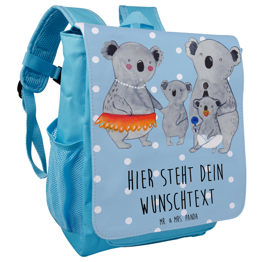 Personalisierter Kinderrucksack Koala Familie Personalisierter Rucksack, Kinderrucksack mit Wunschnamen, Kinder Rucksack personalisiert, Rucksack Kindergröße mit Name, Kleiner Rucksack mit individuellem Text, Rucksack mit eigenem Namen, Individueller Kinderrucksack, Rucksack mit Wunschtext, Personalisierter Rucksack für Kinder<br />Kinder Rucksack mit eigenem Design, Familie, Vatertag, Muttertag, Bruder, Schwester, Mama, Papa, Oma, Opa, Koala, Koalas, Family, Kinder, Geschwister, Familienleben