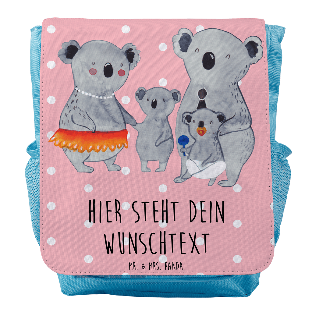 Personalisierter Kinderrucksack Koala Familie Personalisierter Rucksack, Kinderrucksack mit Wunschnamen, Kinder Rucksack personalisiert, Rucksack Kindergröße mit Name, Kleiner Rucksack mit individuellem Text, Rucksack mit eigenem Namen, Individueller Kinderrucksack, Rucksack mit Wunschtext, Personalisierter Rucksack für Kinder<br />Kinder Rucksack mit eigenem Design, Familie, Vatertag, Muttertag, Bruder, Schwester, Mama, Papa, Oma, Opa, Koala, Koalas, Family, Kinder, Geschwister, Familienleben