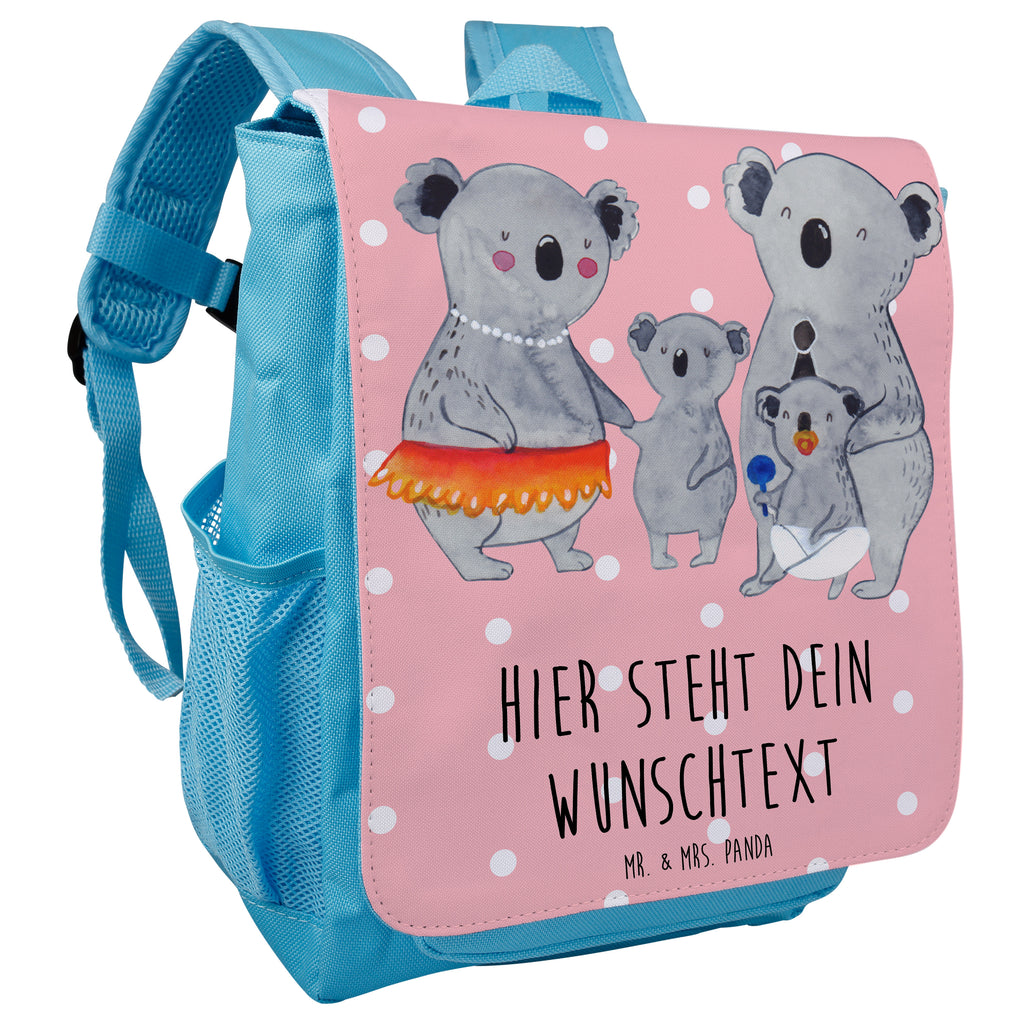 Personalisierter Kinderrucksack Koala Familie Personalisierter Rucksack, Kinderrucksack mit Wunschnamen, Kinder Rucksack personalisiert, Rucksack Kindergröße mit Name, Kleiner Rucksack mit individuellem Text, Rucksack mit eigenem Namen, Individueller Kinderrucksack, Rucksack mit Wunschtext, Personalisierter Rucksack für Kinder<br />Kinder Rucksack mit eigenem Design, Familie, Vatertag, Muttertag, Bruder, Schwester, Mama, Papa, Oma, Opa, Koala, Koalas, Family, Kinder, Geschwister, Familienleben