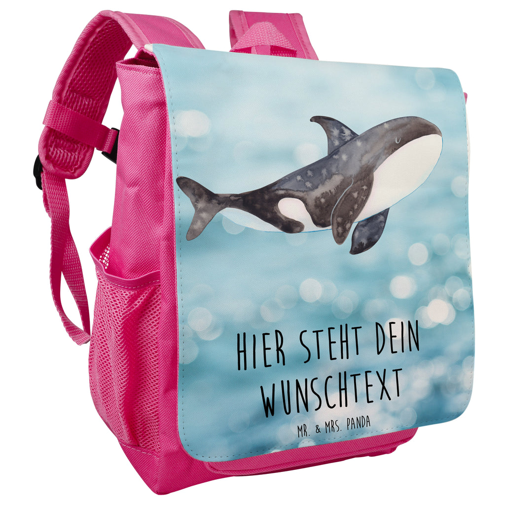 Personalisierter Kinderrucksack Orca Personalisierter Rucksack, Kinderrucksack mit Wunschnamen, Kinder Rucksack personalisiert, Rucksack Kindergröße mit Name, Kleiner Rucksack mit individuellem Text, Rucksack mit eigenem Namen, Individueller Kinderrucksack, Rucksack mit Wunschtext, Personalisierter Rucksack für Kinder<br />Kinder Rucksack mit eigenem Design, Meerestiere, Meer, Urlaub, Orca, Orcas, Killerwal, Wal, Möglichkeiten, Büro, Arbeit, Motivation, Selbstliebe, Neustart, Startup
