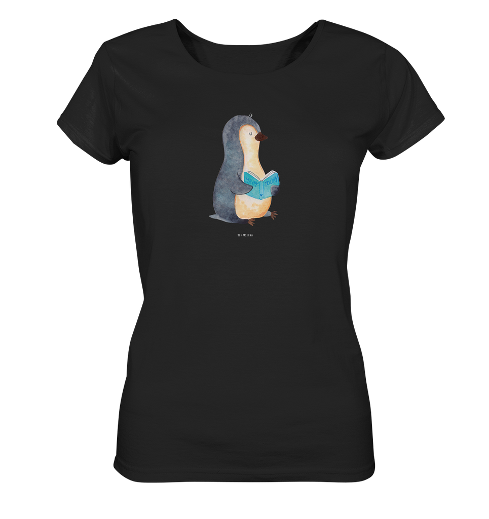 Shirt Damen Pinguin Buch T-Shirt, Shirt, Tshirt, Lustiges T-Shirt, T-Shirt mit Spruch, Party, Junggesellenabschied, Jubiläum, Geburstag, Herrn, Damen, Männer, Frauen, Schlafshirt, Nachthemd, Sprüche, Pinguin, Pinguine, Buch, Lesen, Bücherwurm, Nichtstun, Faulenzen, Ferien, Urlaub, Freizeit
