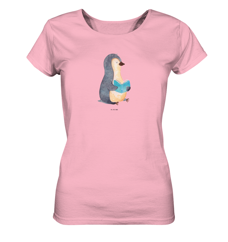 Shirt Damen Pinguin Buch T-Shirt, Shirt, Tshirt, Lustiges T-Shirt, T-Shirt mit Spruch, Party, Junggesellenabschied, Jubiläum, Geburstag, Herrn, Damen, Männer, Frauen, Schlafshirt, Nachthemd, Sprüche, Pinguin, Pinguine, Buch, Lesen, Bücherwurm, Nichtstun, Faulenzen, Ferien, Urlaub, Freizeit