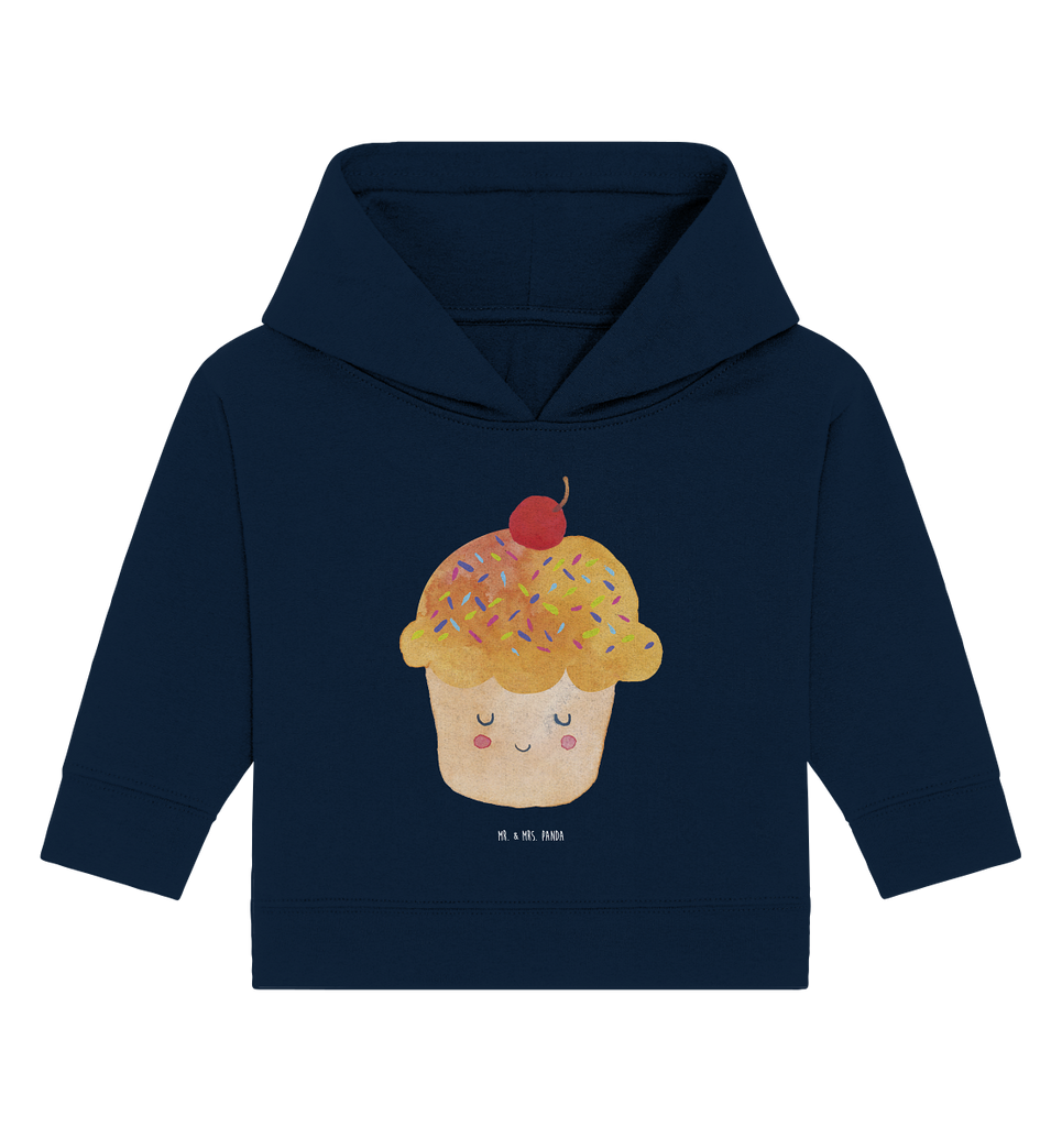 Organic Baby Hoodie Cupcake Baby Kapuzenshirt, Baby Kapuzensweatshirt, Baby Hoodie, Baby Pullover, Tiermotive, Gute Laune, lustige Sprüche, Tiere, Cupcakes, Muffin, Wunder, Küche Deko, Küche Spruch, Backen Geschenk, Geschenk Koch, Motivation Sprüche