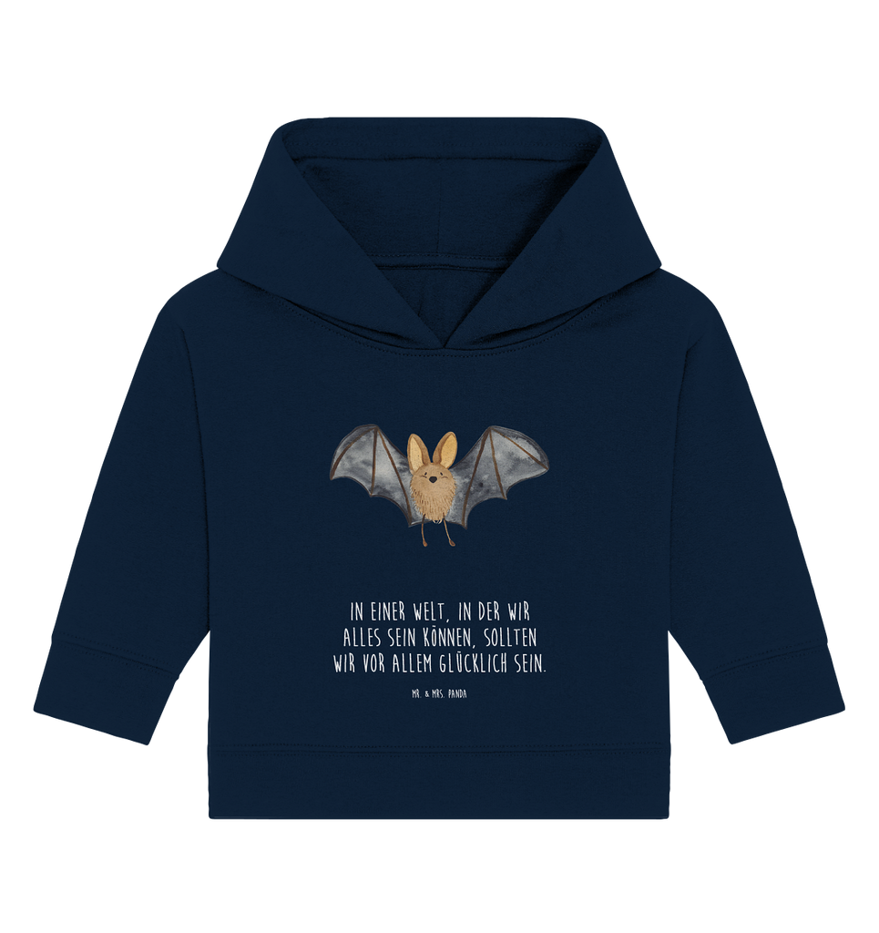 Organic Baby Hoodie Fledermaus Flügel Baby Kapuzenshirt, Baby Kapuzensweatshirt, Baby Hoodie, Baby Pullover, Tiermotive, Gute Laune, lustige Sprüche, Tiere