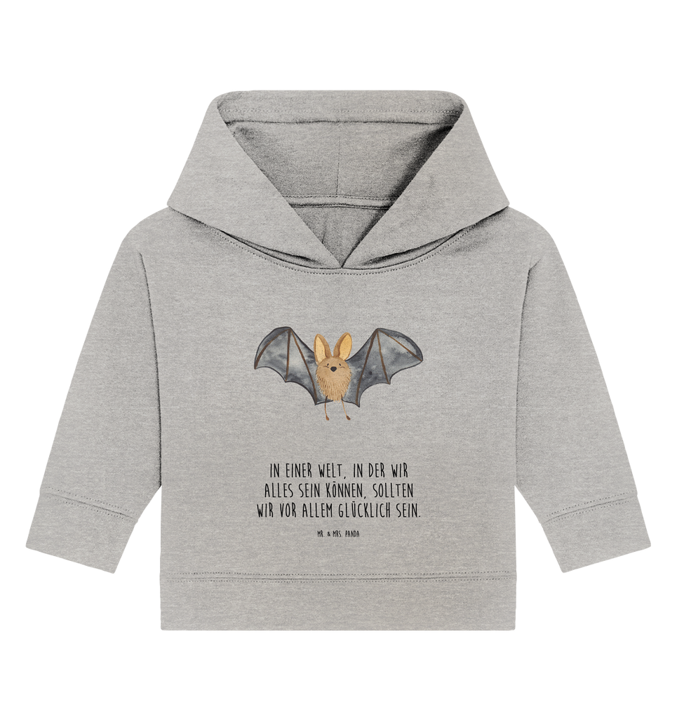 Organic Baby Hoodie Fledermaus Flügel Baby Kapuzenshirt, Baby Kapuzensweatshirt, Baby Hoodie, Baby Pullover, Tiermotive, Gute Laune, lustige Sprüche, Tiere