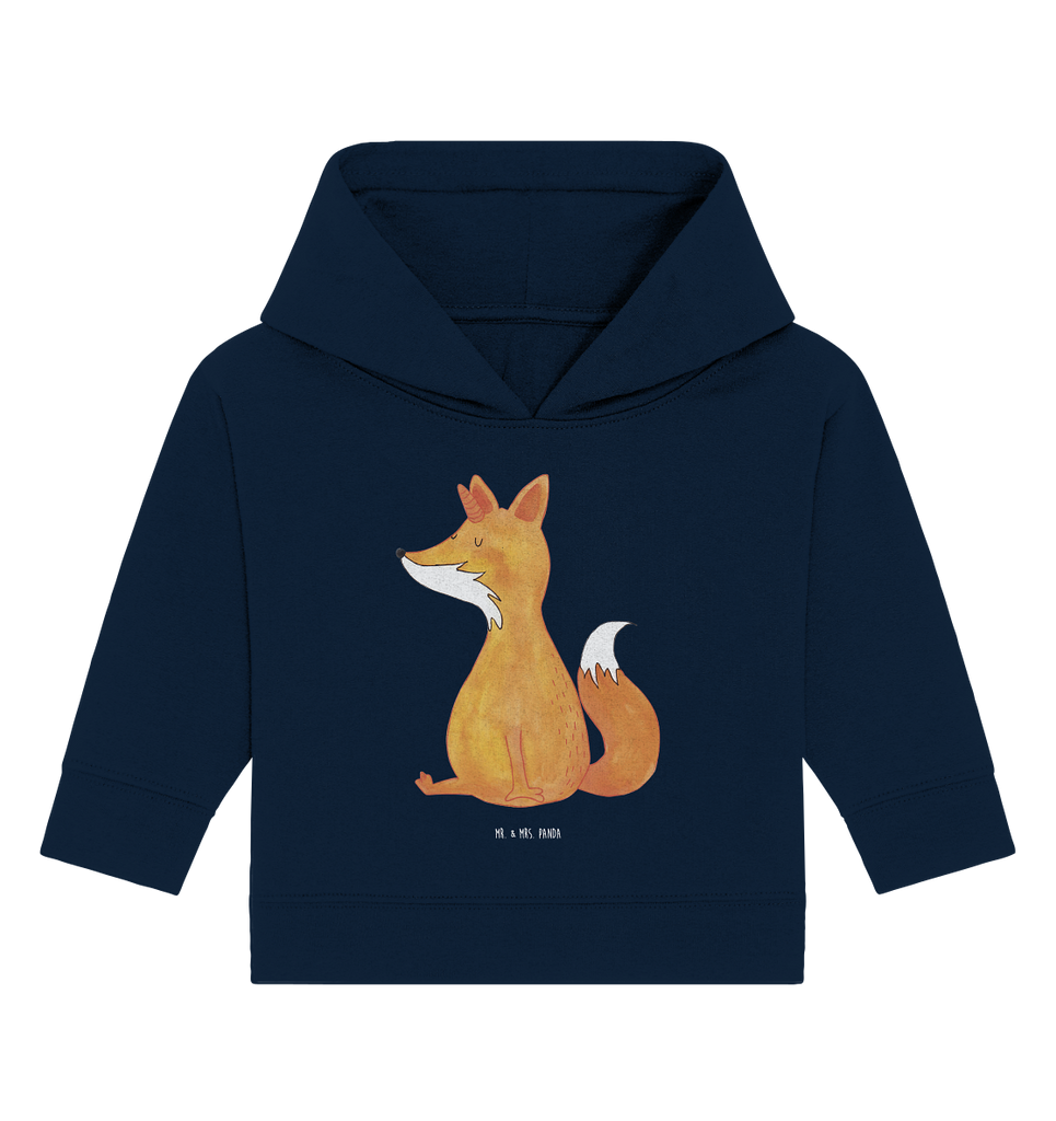 Organic Baby Hoodie Fuchshörnchen Wunsch Baby Kapuzenshirt, Baby Kapuzensweatshirt, Baby Hoodie, Baby Pullover, Einhorn, Einhörner, Einhorn Deko, Pegasus, Unicorn, Fuchs, Unicorns, Fuchshörnchen, Fuchshorn, Foxycorn, Füchse