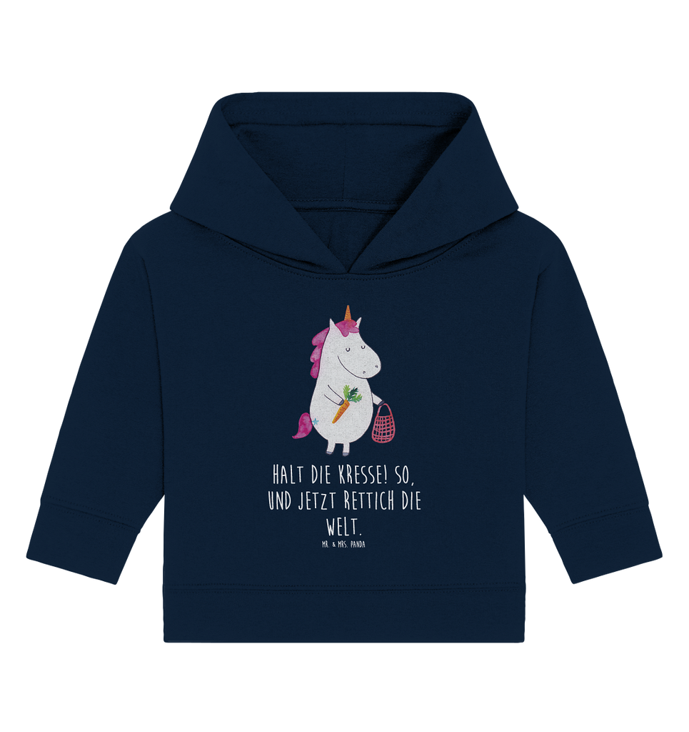 Organic Baby Hoodie Einhorn Gemüse Baby Kapuzenshirt, Baby Kapuzensweatshirt, Baby Hoodie, Baby Pullover, Einhorn, Einhörner, Einhorn Deko, Pegasus, Unicorn, Biomarkt, Bio, Gemüse, Wochenmarkt