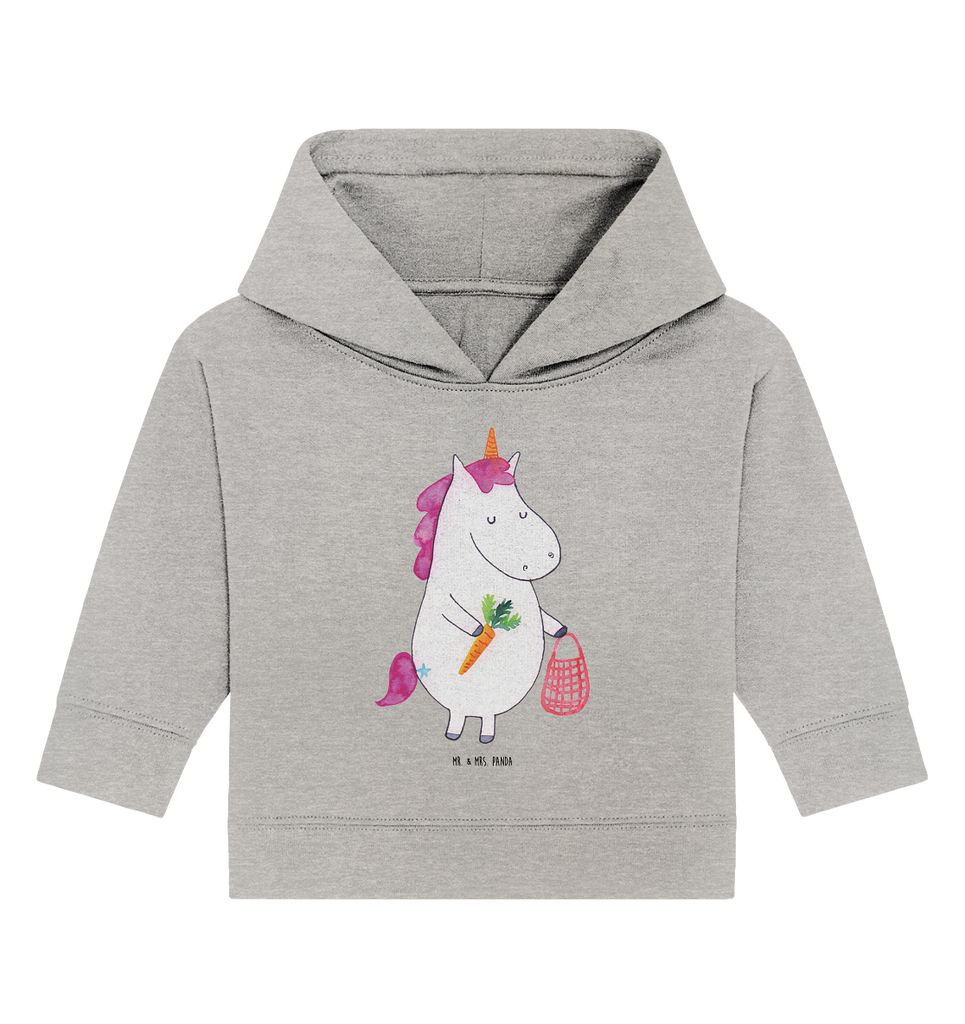 Organic Baby Hoodie Einhorn Gemüse Baby Kapuzenshirt, Baby Kapuzensweatshirt, Baby Hoodie, Baby Pullover, Einhorn, Einhörner, Einhorn Deko, Pegasus, Unicorn, Biomarkt, Bio, Gemüse, Wochenmarkt