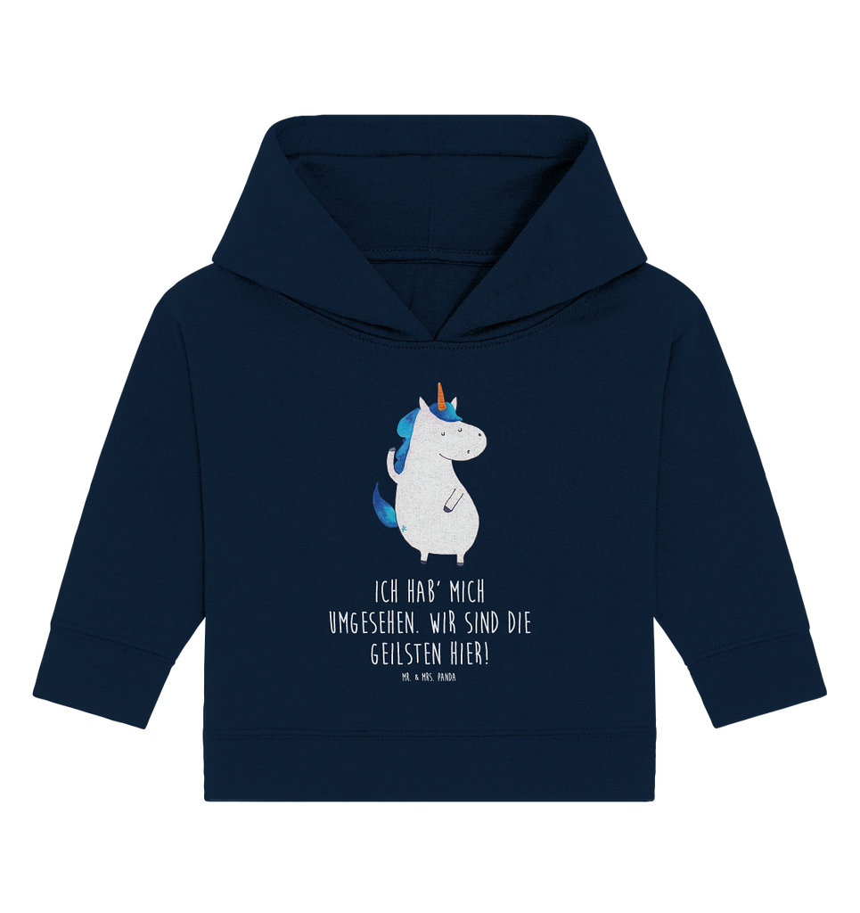 Organic Baby Hoodie Einhorn Mann Baby Kapuzenshirt, Baby Kapuzensweatshirt, Baby Hoodie, Baby Pullover, Einhorn, Einhörner, Einhorn Deko, Pegasus, Unicorn, cool, Mann, Freundin, Familie, bester Freund, BFF, Party, hübsch, beste