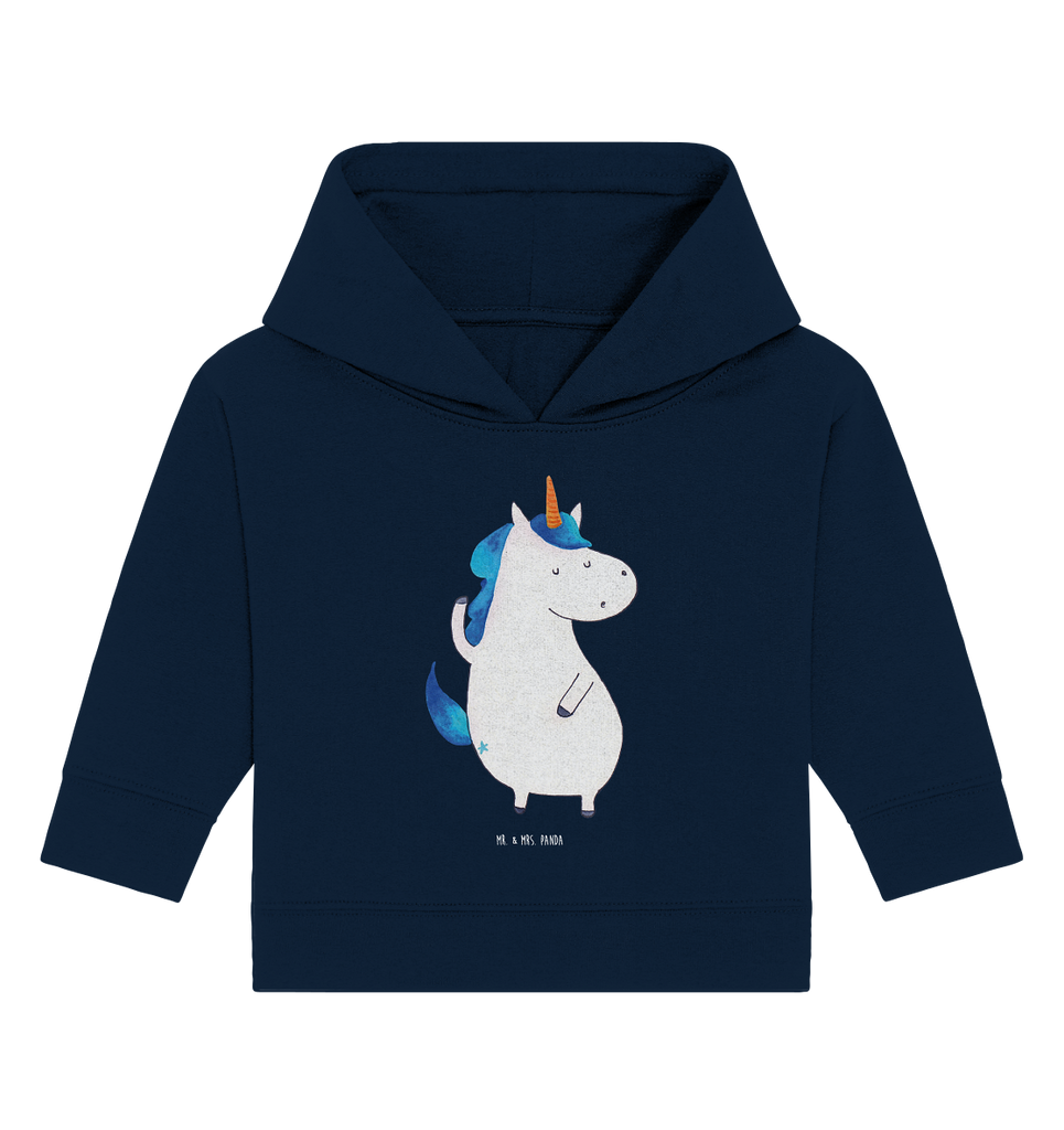 Organic Baby Hoodie Einhorn Mann Baby Kapuzenshirt, Baby Kapuzensweatshirt, Baby Hoodie, Baby Pullover, Einhorn, Einhörner, Einhorn Deko, Pegasus, Unicorn, cool, Mann, Freundin, Familie, bester Freund, BFF, Party, hübsch, beste