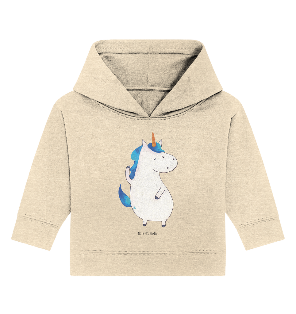 Organic Baby Hoodie Einhorn Mann Baby Kapuzenshirt, Baby Kapuzensweatshirt, Baby Hoodie, Baby Pullover, Einhorn, Einhörner, Einhorn Deko, Pegasus, Unicorn, cool, Mann, Freundin, Familie, bester Freund, BFF, Party, hübsch, beste