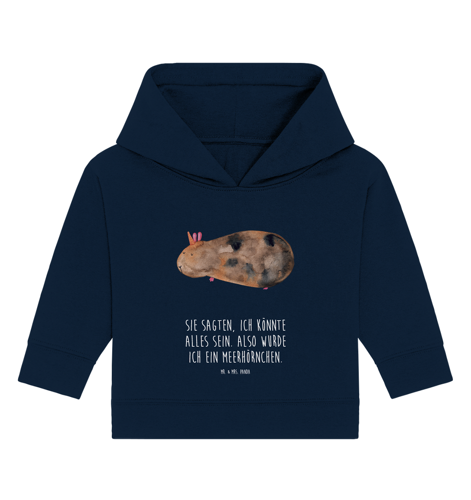 Organic Baby Hoodie Meerhörnchen Baby Kapuzenshirt, Baby Kapuzensweatshirt, Baby Hoodie, Baby Pullover, Einhorn, Einhörner, Einhorn Deko, Pegasus, Unicorn, Meerhörnchen, Meericorn, Meerschwein, Meerschweinchen