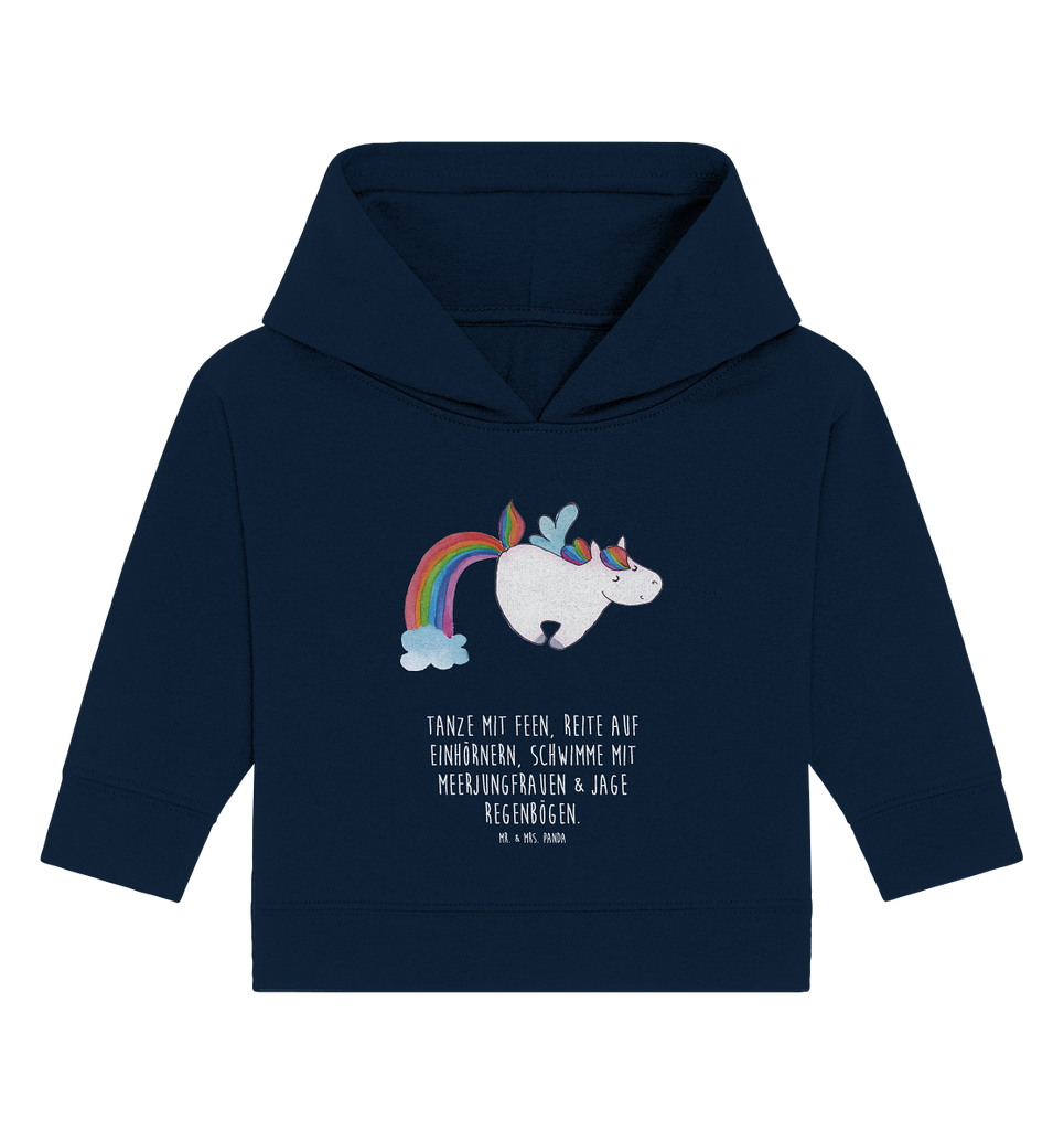 Organic Baby Hoodie Einhorn Pegasus Baby Kapuzenshirt, Baby Kapuzensweatshirt, Baby Hoodie, Baby Pullover, Einhorn, Einhörner, Einhorn Deko, Pegasus, Unicorn, Regenbogen, Spielen, Realität, Glitzer, Erwachsenwerden