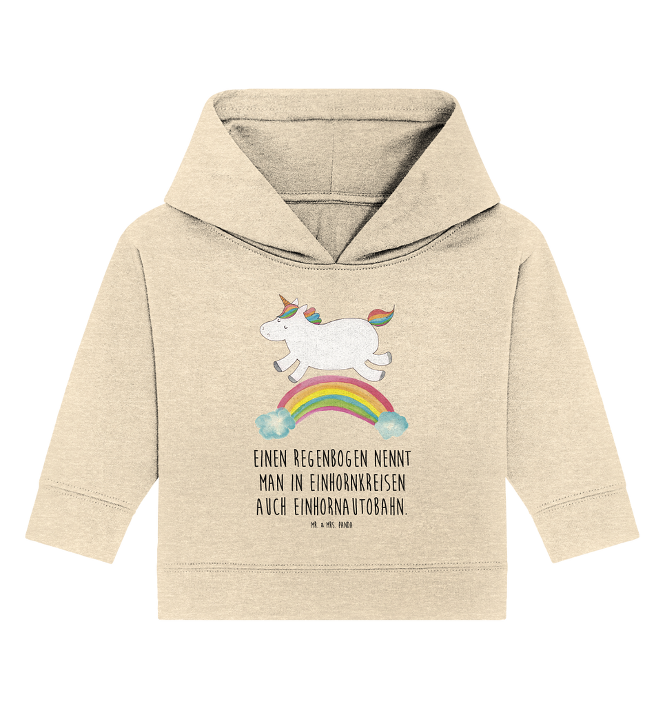 Organic Baby Hoodie Einhorn Regenbogen Baby Kapuzenshirt, Baby Kapuzensweatshirt, Baby Hoodie, Baby Pullover, Einhorn, Einhörner, Einhorn Deko, Pegasus, Unicorn, Regenbogen, Glitzer, Einhornpower, Erwachsenwerden, Einhornautobahn