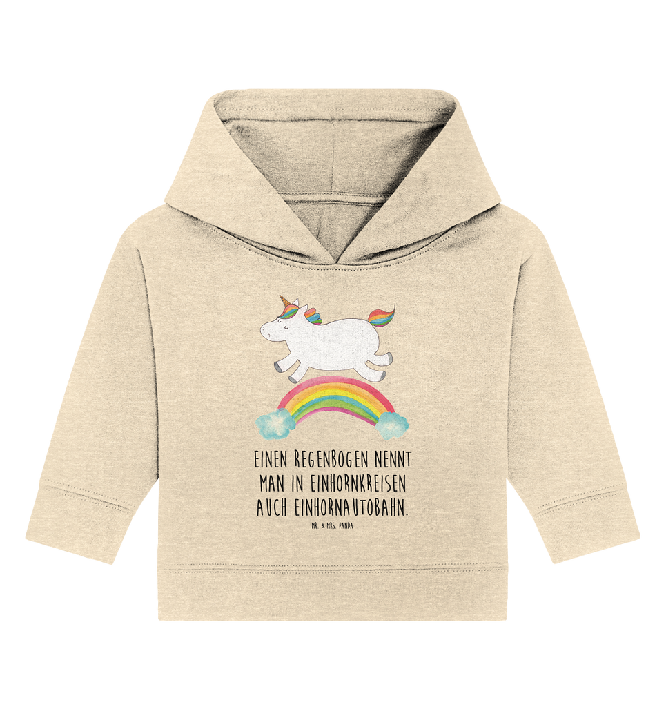Organic Baby Hoodie Einhorn Regenbogen Baby Kapuzenshirt, Baby Kapuzensweatshirt, Baby Hoodie, Baby Pullover, Einhorn, Einhörner, Einhorn Deko, Pegasus, Unicorn, Regenbogen, Glitzer, Einhornpower, Erwachsenwerden, Einhornautobahn