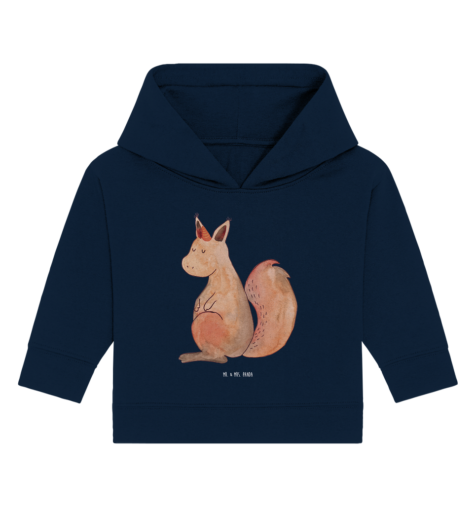 Organic Baby Hoodie Einhörnchen Glaube Baby Kapuzenshirt, Baby Kapuzensweatshirt, Baby Hoodie, Baby Pullover, Einhorn, Einhörner, Einhorn Deko, Pegasus, Unicorn, Einhörnchen, Eichhörnchen, Eichhorn