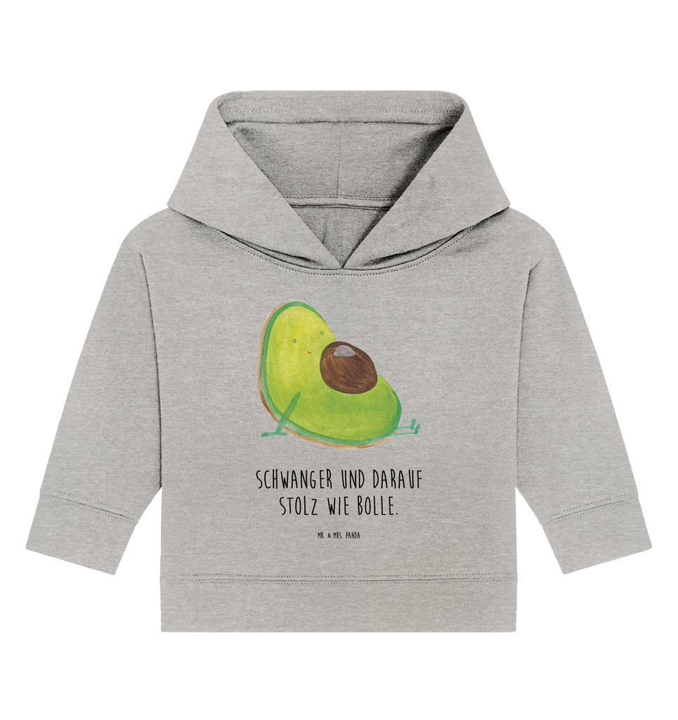 Organic Baby Hoodie Avocado schwanger Baby Kapuzenshirt, Baby Kapuzensweatshirt, Baby Hoodie, Baby Pullover, Avocado, Veggie, Vegan, Gesund, schwanger, Schwangerschaft, Babyparty, Babyshower