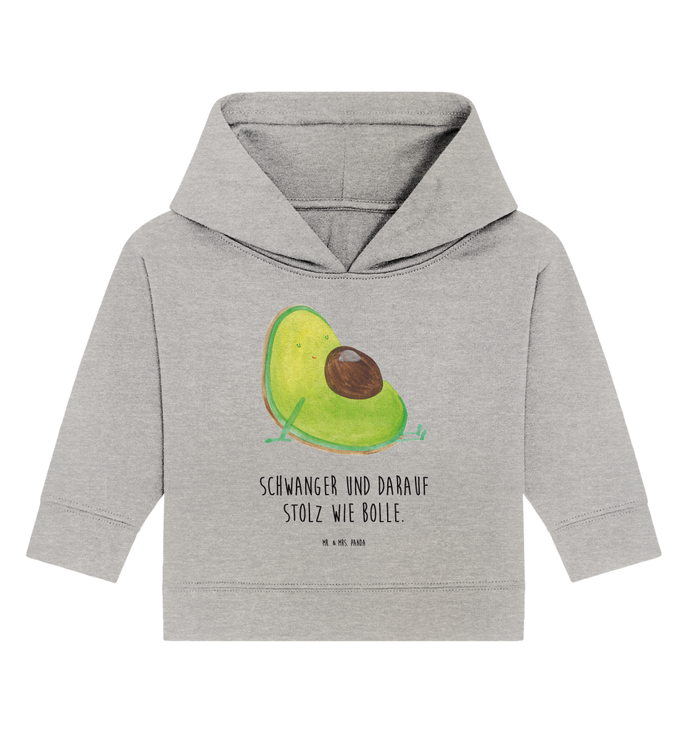 Organic Baby Hoodie Avocado schwanger Baby Kapuzenshirt, Baby Kapuzensweatshirt, Baby Hoodie, Baby Pullover, Avocado, Veggie, Vegan, Gesund, schwanger, Schwangerschaft, Babyparty, Babyshower