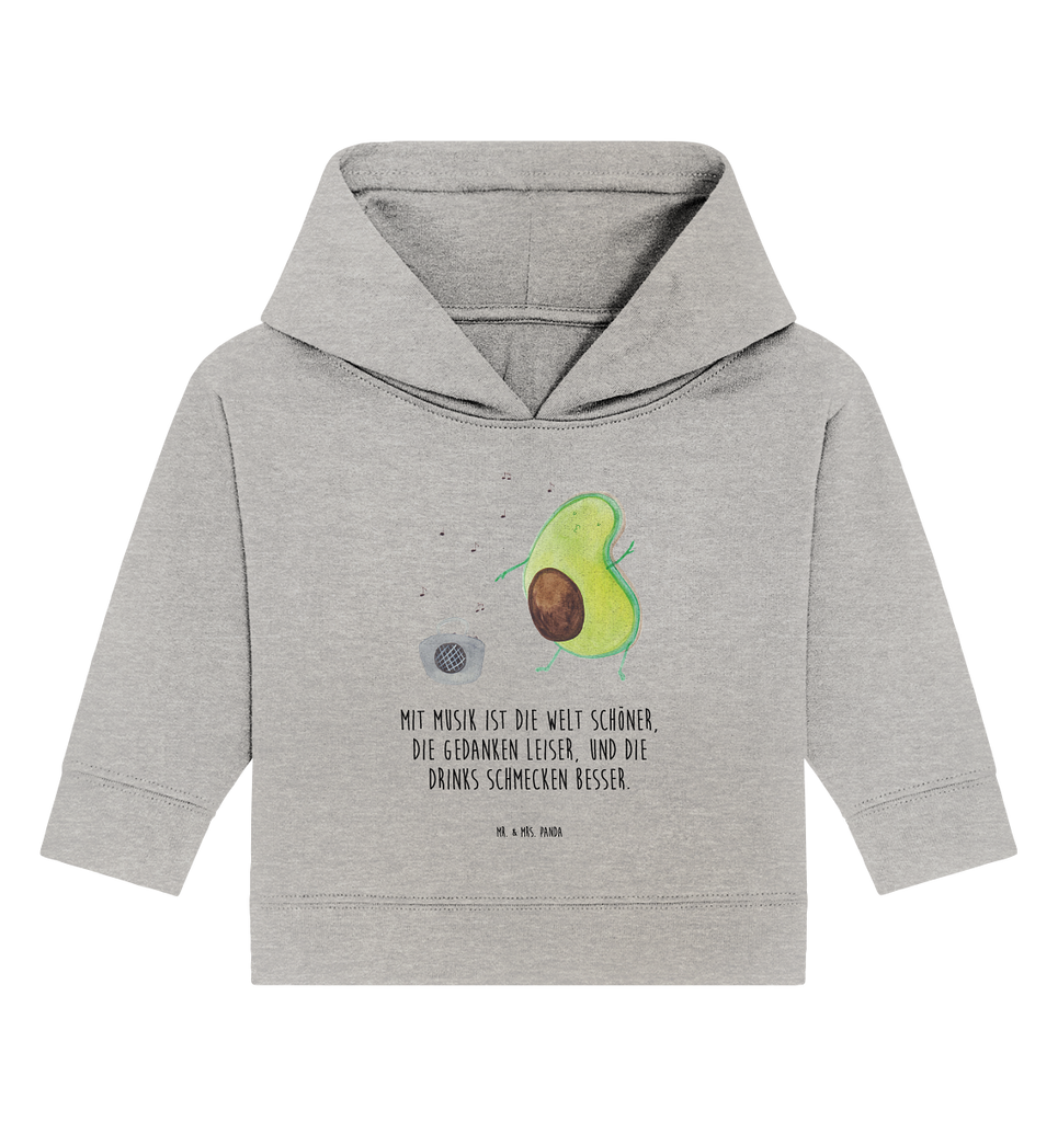 Organic Baby Hoodie Avocado tanzt Baby Kapuzenshirt, Baby Kapuzensweatshirt, Baby Hoodie, Baby Pullover, Avocado, Veggie, Vegan, Gesund