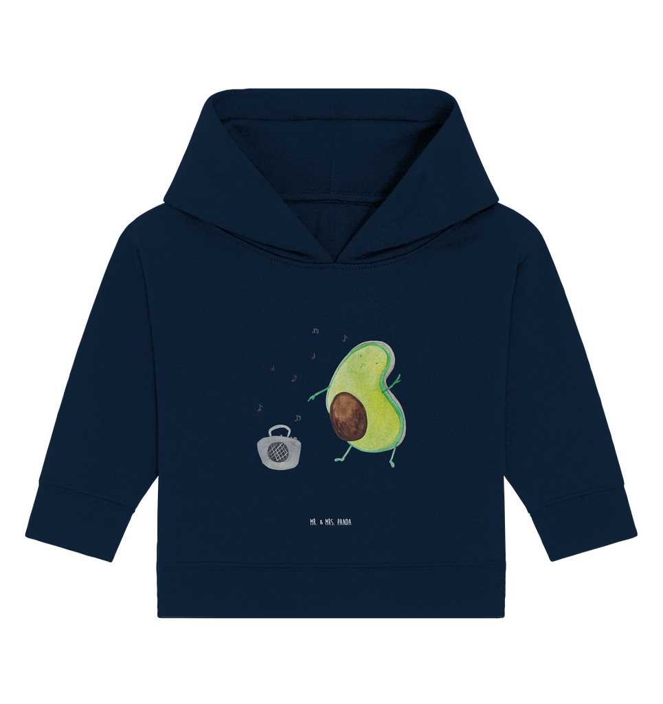 Organic Baby Hoodie Avocado tanzt Baby Kapuzenshirt, Baby Kapuzensweatshirt, Baby Hoodie, Baby Pullover, Avocado, Veggie, Vegan, Gesund