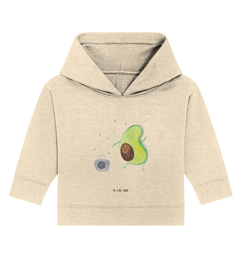 Organic Baby Hoodie Avocado tanzt Baby Kapuzenshirt, Baby Kapuzensweatshirt, Baby Hoodie, Baby Pullover, Avocado, Veggie, Vegan, Gesund