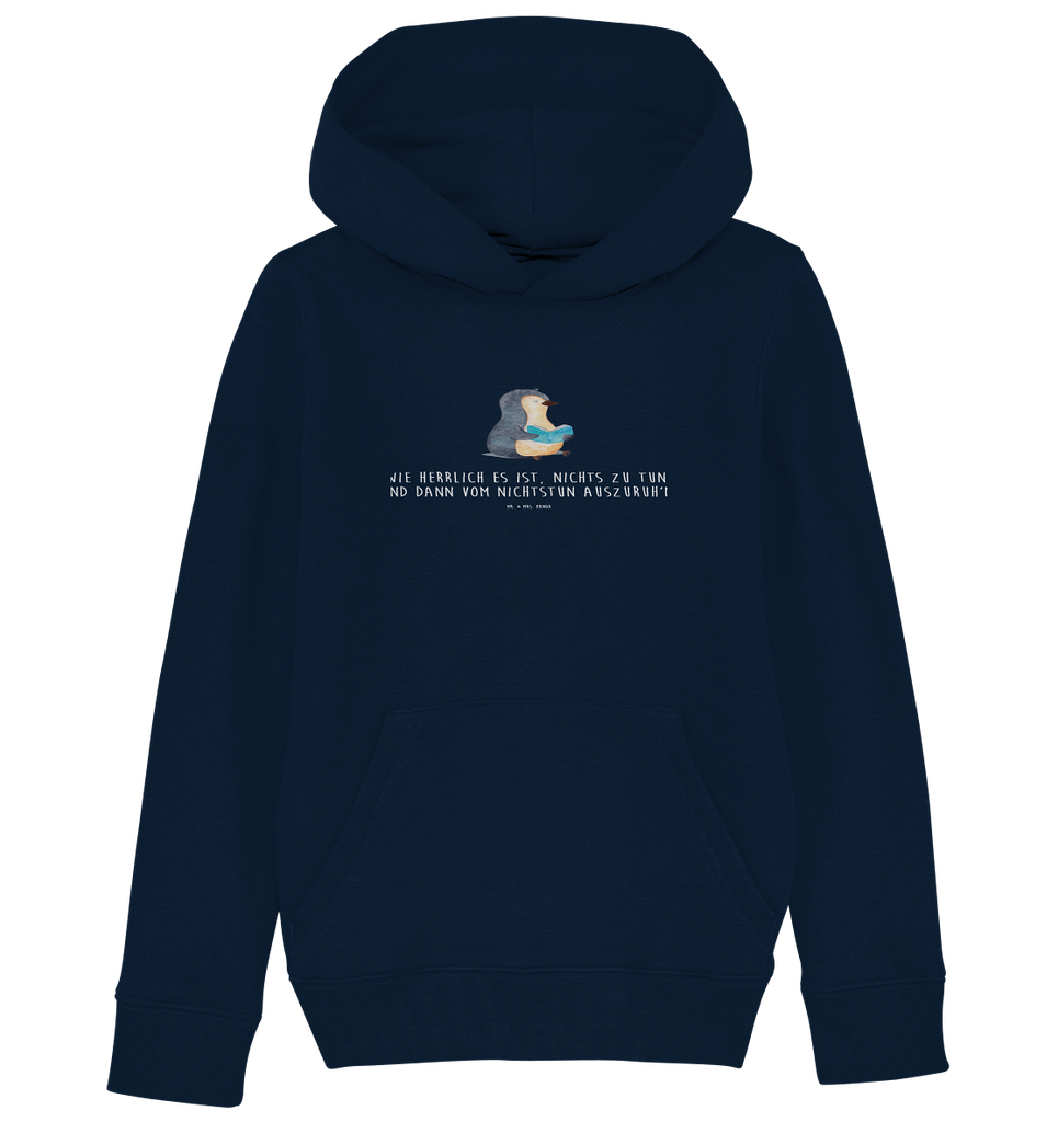 Organic Kinder Hoodie Pinguin Buch Kinder Hoodie, Kapuzenpullover, Kinder Oberteil, Mädchen Hoodie, Jungen Hoodie, Mädchen Kapuzenpullover, Jungen Kapuzenpullover, Mädchen Kleidung, Jungen Kleidung, Mädchen Oberteil, Jungen Oberteil, Pinguin, Pinguine, Buch, Lesen, Bücherwurm, Nichtstun, Faulenzen, Ferien, Urlaub, Freizeit