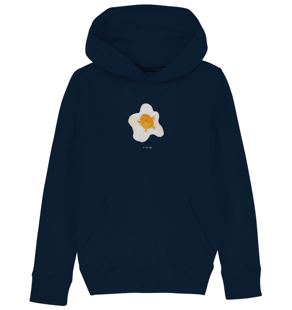 Organic Kinder Hoodie Spiegelei süße Tiermotive, gute Laune, lustige Sprüche, Tiere, Ei, Spiegelei, Schön, Tag, Glücklich, Liebe