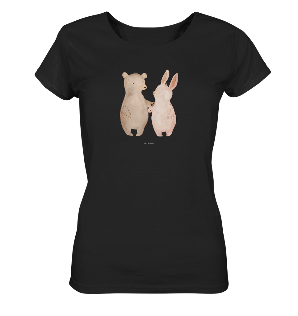 Shirt Damen Bär Hase Umarmen T-Shirt, Shirt, Tshirt, Lustiges T-Shirt, T-Shirt mit Spruch, Party, Junggesellenabschied, Jubiläum, Geburstag, Herrn, Damen, Männer, Frauen, Schlafshirt, Nachthemd, Sprüche, Liebe, Partner, Freund, Freundin, Ehemann, Ehefrau, Heiraten, Verlobung, Heiratsantrag, Liebesgeschenk, Jahrestag, Hocheitstag, Freunde, bester Freund, Hase, Bär, Bärchen, best friends