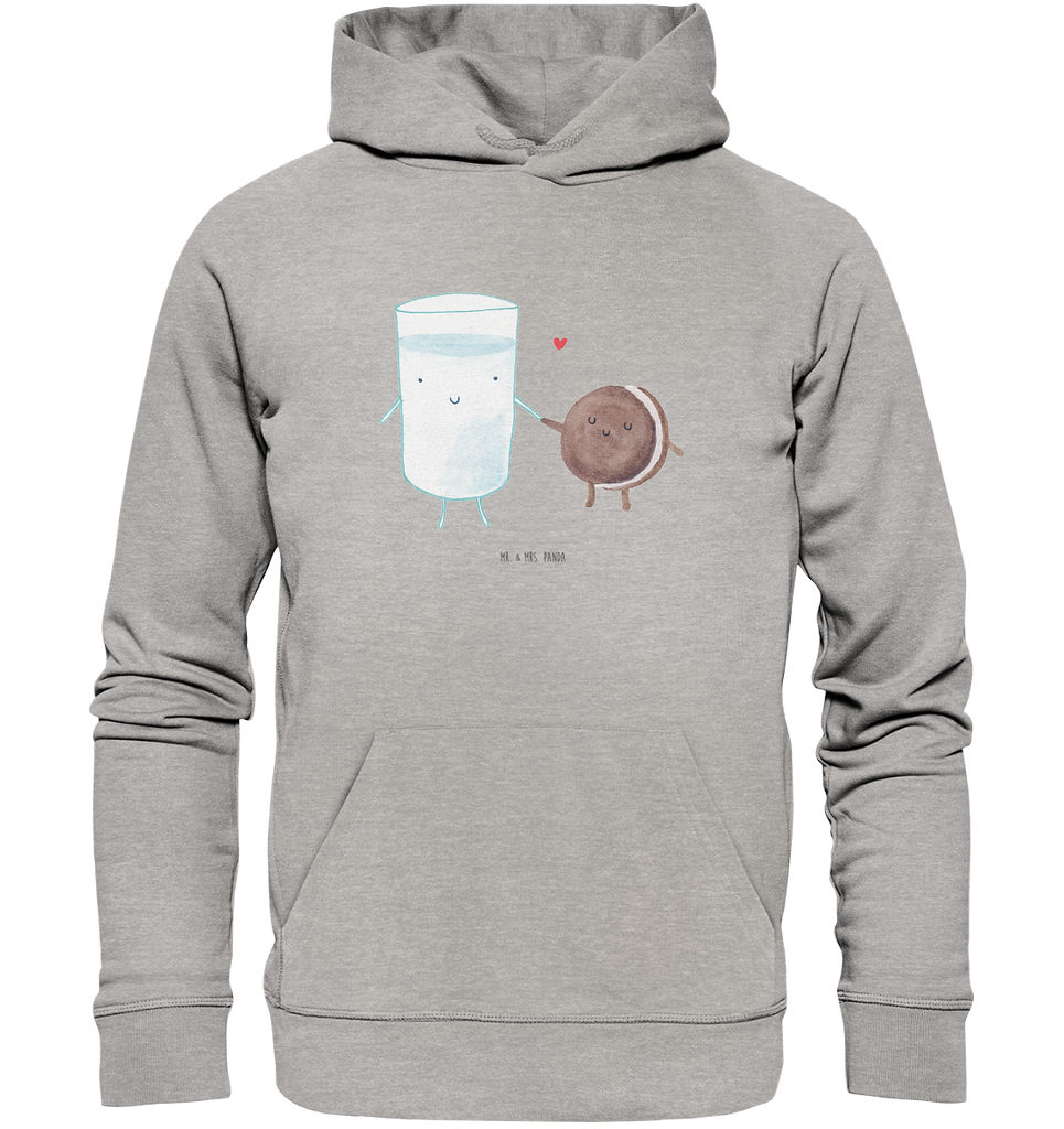 Organic Hoodie Milch & Keks Hoodie, Öko-Hoodie, Kapuzenpullover, Unisex, Männer Hoodie, Frauen Hoodie, Männer Kapuzenpullover, Frauen Kapuzenpullover, Oberteil, Tiermotive, Gute Laune, lustige Sprüche, Tiere, Milk, Cookie, Milch, Keks, Kekse, Kaffee, Einladung Frühstück, Motiv süß, romantisch, perfektes Paar