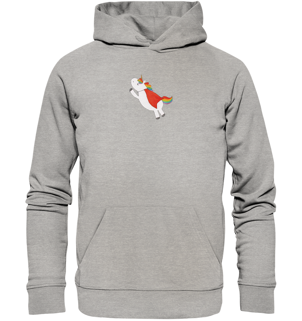 Organic Hoodie Einhorn Super Hoodie, Öko-Hoodie, Kapuzenpullover, Unisex, Männer Hoodie, Frauen Hoodie, Männer Kapuzenpullover, Frauen Kapuzenpullover, Oberteil, Einhorn, Einhörner, Einhorn Deko, Pegasus, Unicorn, Traummann, Superheld, Held, Freundin, Geschenk, Girl, Mädchen