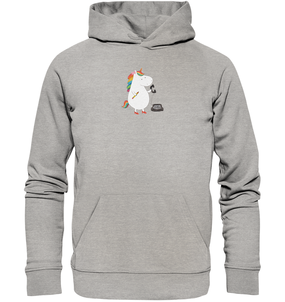 Organic Hoodie Einhorn Sekretärin Hoodie, Öko-Hoodie, Kapuzenpullover, Unisex, Männer Hoodie, Frauen Hoodie, Männer Kapuzenpullover, Frauen Kapuzenpullover, Oberteil, Einhorn, Einhörner, Einhorn Deko, Pegasus, Unicorn, Sekretärin, Büro, Rechtsanwältin, Rechtsanwaltsgehilfin, Steuerbüro, Steuerkanzlei, Bürokraft, Bürohilfe