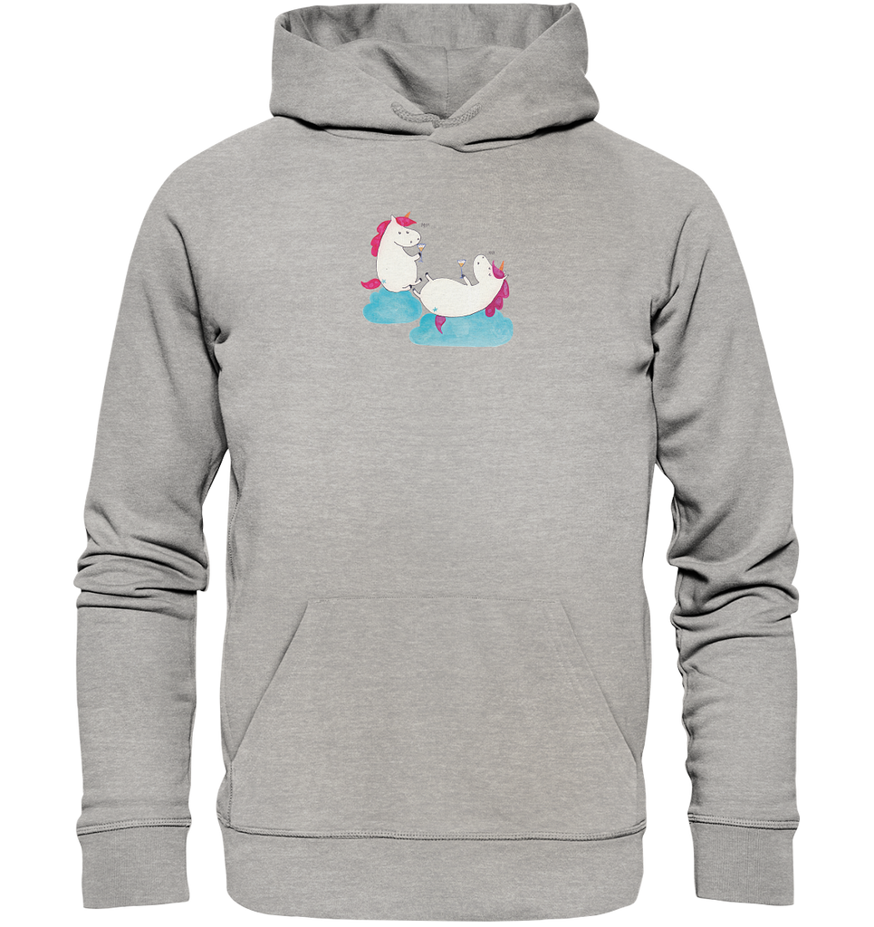 Organic Hoodie Einhörner Sekt Hoodie, Öko-Hoodie, Kapuzenpullover, Unisex, Männer Hoodie, Frauen Hoodie, Männer Kapuzenpullover, Frauen Kapuzenpullover, Oberteil, Einhorn, Einhörner, Einhorn Deko, Pegasus, Unicorn, Freundinnen, Freundin, BFF, Sekt, Mädelsabend, Spaß, Party, Korken, Anstoßen, Beste