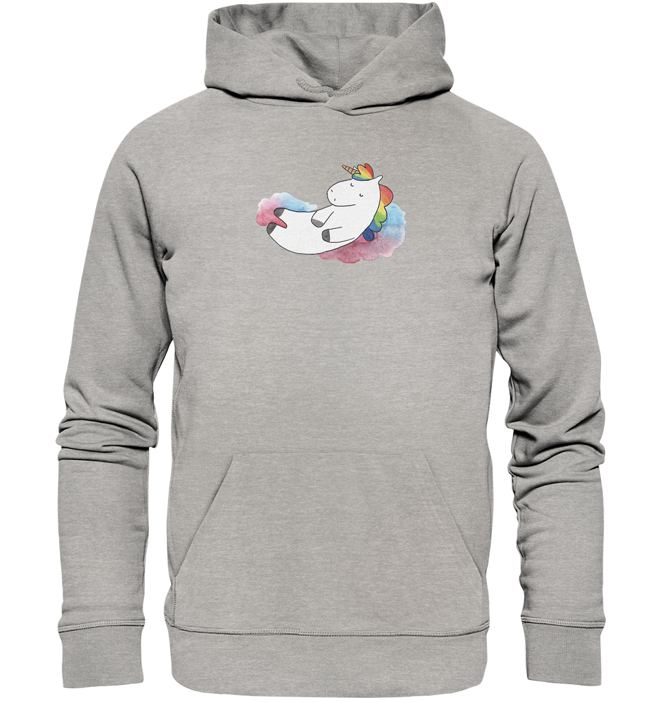 Organic Hoodie Einhorn Wolke 7 Hoodie, Öko-Hoodie, Kapuzenpullover, Unisex, Männer Hoodie, Frauen Hoodie, Männer Kapuzenpullover, Frauen Kapuzenpullover, Oberteil, Einhorn, Einhörner, Einhorn Deko, Pegasus, Unicorn, verliebt, Menschen, witzig, lustig, Geschenk, Glaube, Realität, Lächeln