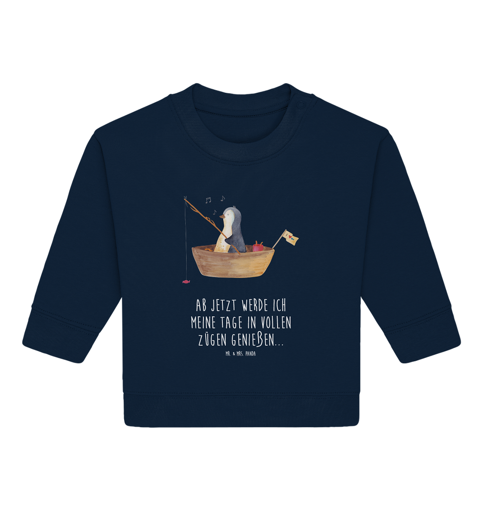 Organic Baby Pullover Pinguin Angelboot