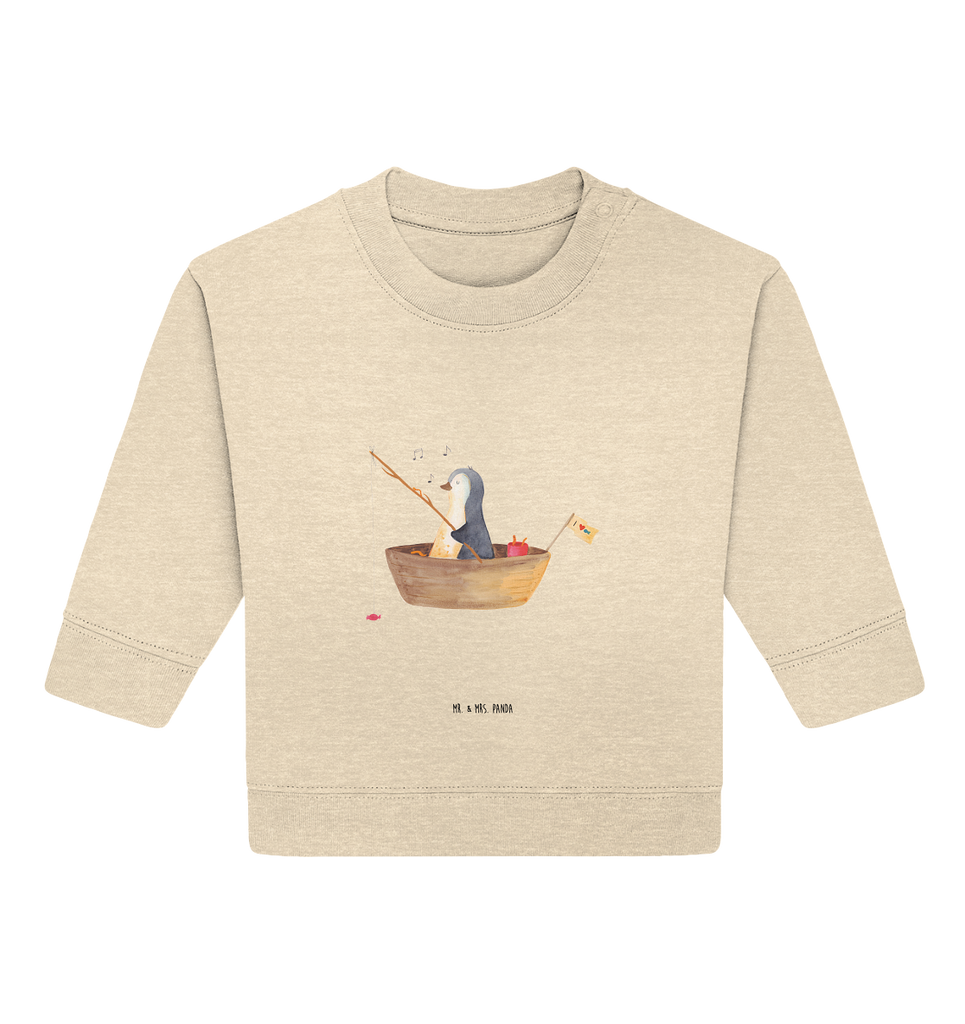 Organic Baby Pullover Pinguin Angelboot