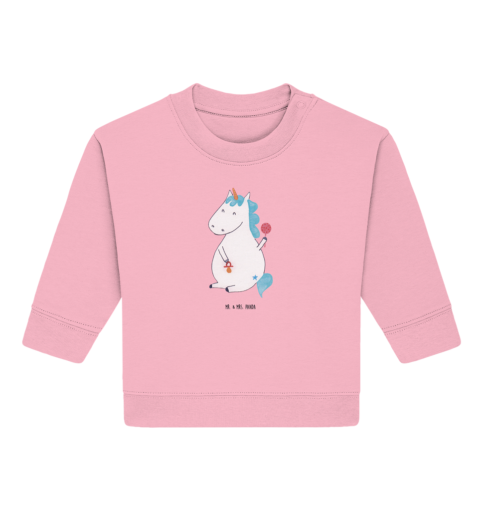 Organic Baby Pullover Einhorn Baby