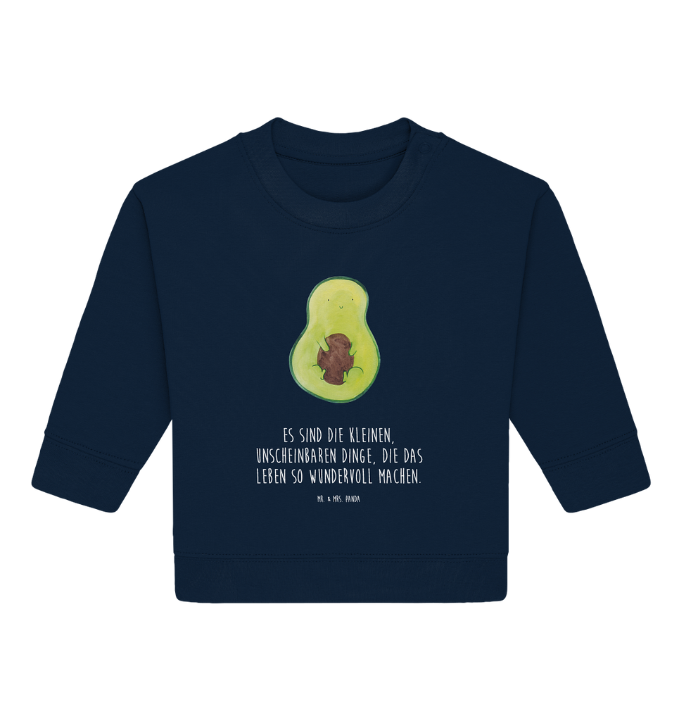 Organic Baby Pullover Avocado mit Kern