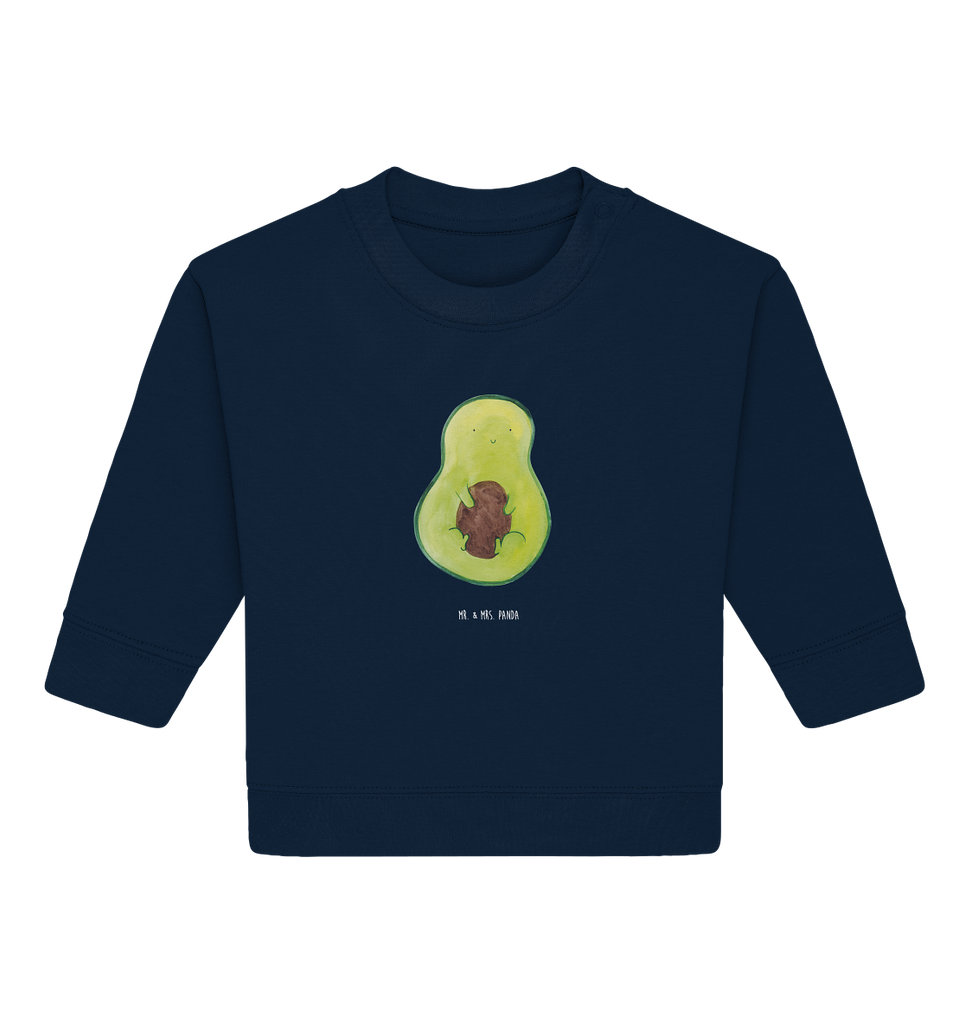Organic Baby Pullover Avocado mit Kern